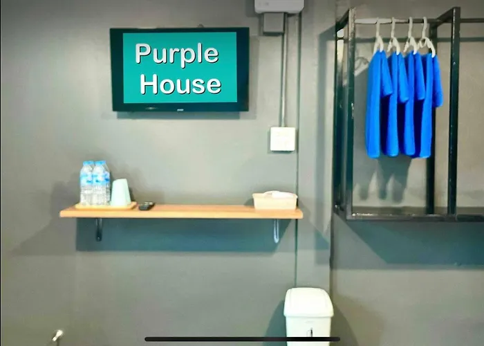 公寓式飯店 Purple House King Br Walk To Grand Palace *